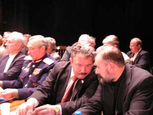 С.Бабурин в президиуме учредительного съезда СРН