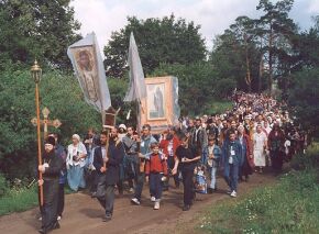 Иринарховский крестный ход, фото Игоря Мазаева