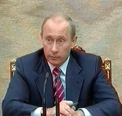 Президент Владимир Путин