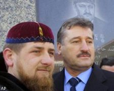 Рамзан Кадыров и Алу Алханов (фото АР)