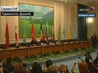 На саммите глав СНГ