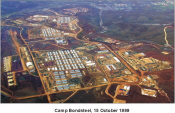 Американская база в Косово Бондстил