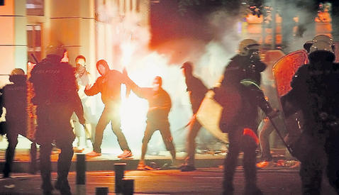 Столкновения в Белграде 29 июля 2008 г.