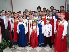 Участники детско-юншеского хора в Сербии