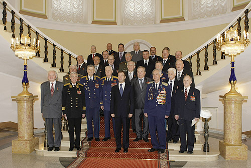 Президент на встрече с ветеранами Великой Отечественной войны – Героями Советского Союза (фото "kremlin.ru")