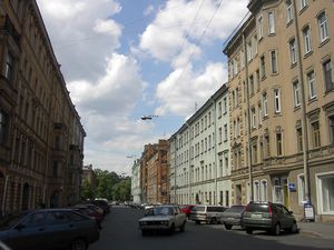 Одна из Рождественских (Советских) улиц Петербурга