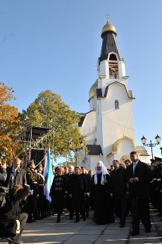 Храм апостолов Петра и Павла в Сестрорецке (фото: Патриархия.Ру)